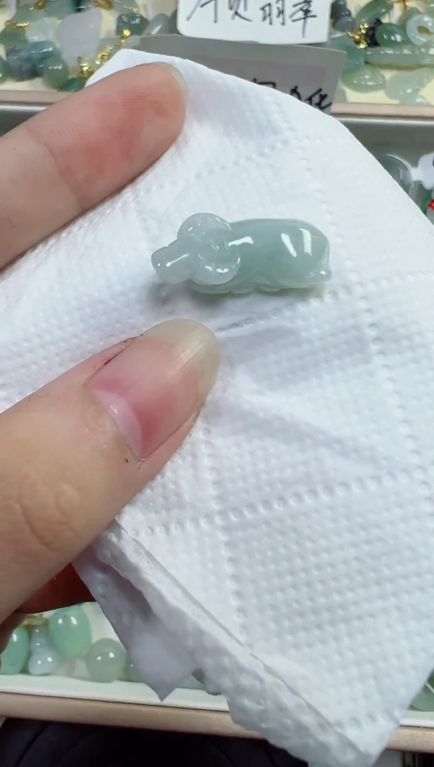 翡翠散珠10号链接，A货翡翠
