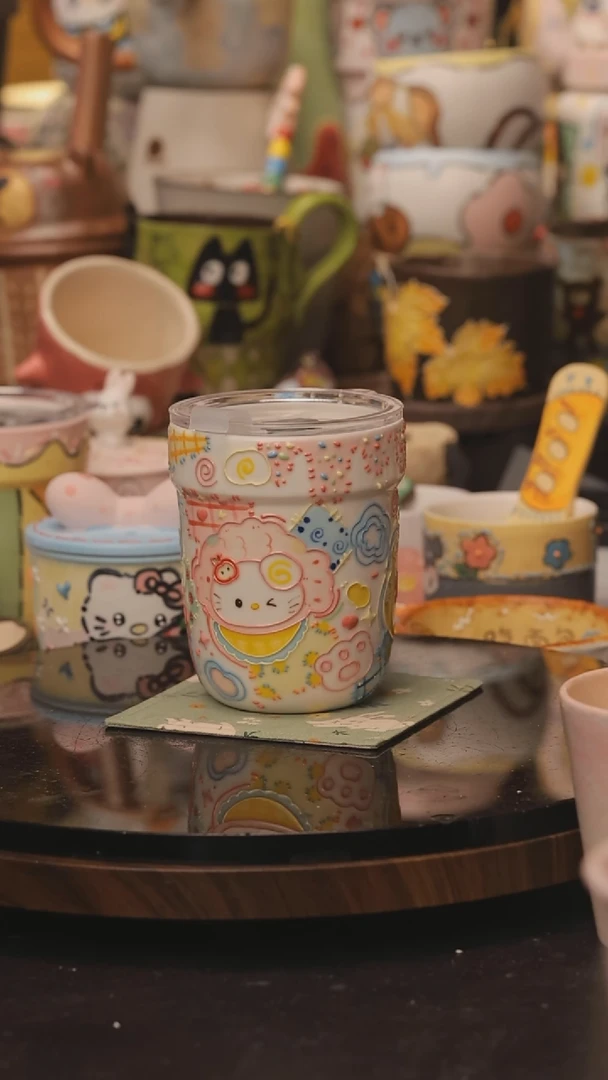 景德镇釉下彩绘设计师款式陶瓷