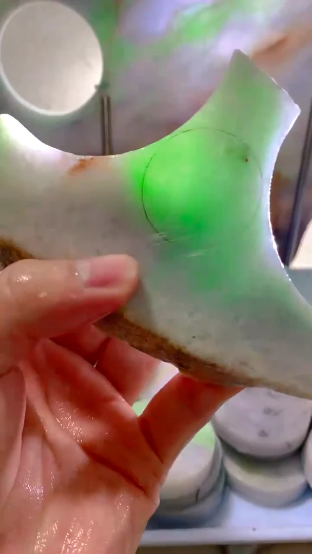翡翠裸石翡翠散珠裸石天然缅甸翡翠A货28