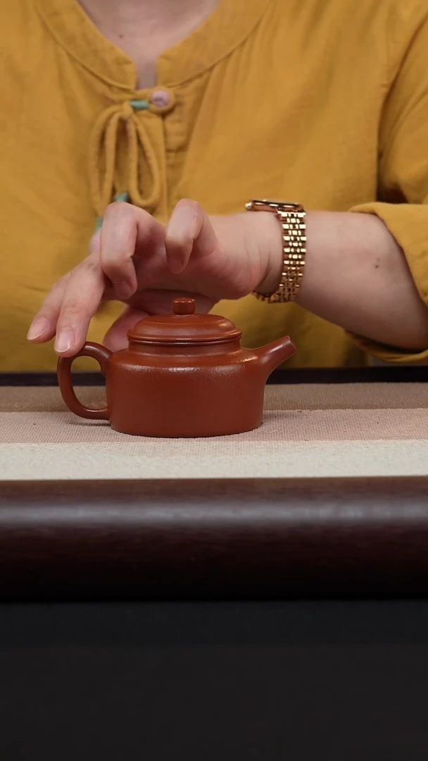 【闪购商品】紫砂茶壶德钟-朱泥MH-1714
