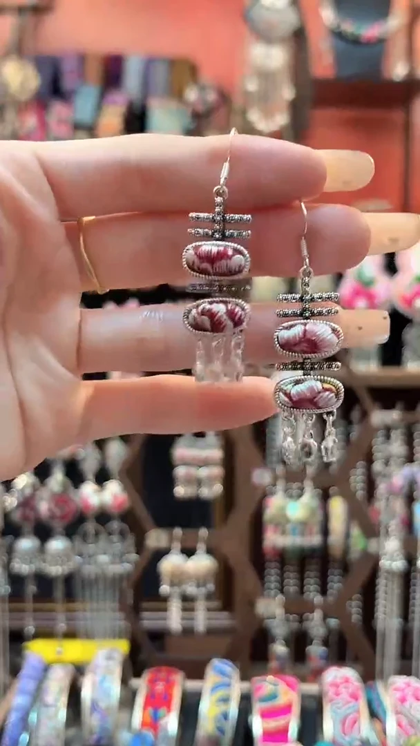 织绣 云织谣民族风精美饰品   34