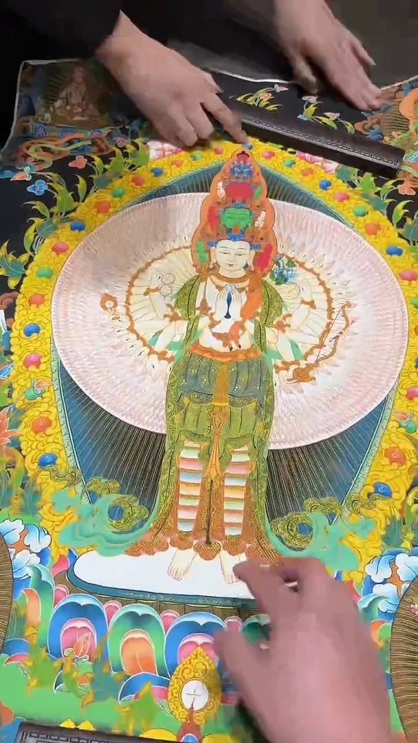 卷轴画【主播精品】高端卷轴画——唐卡AA20