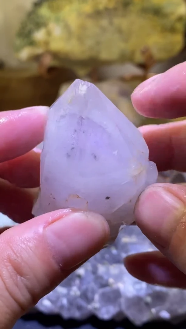 未镶嵌珠宝半成品水晶35号四川美姑超七花园水晶