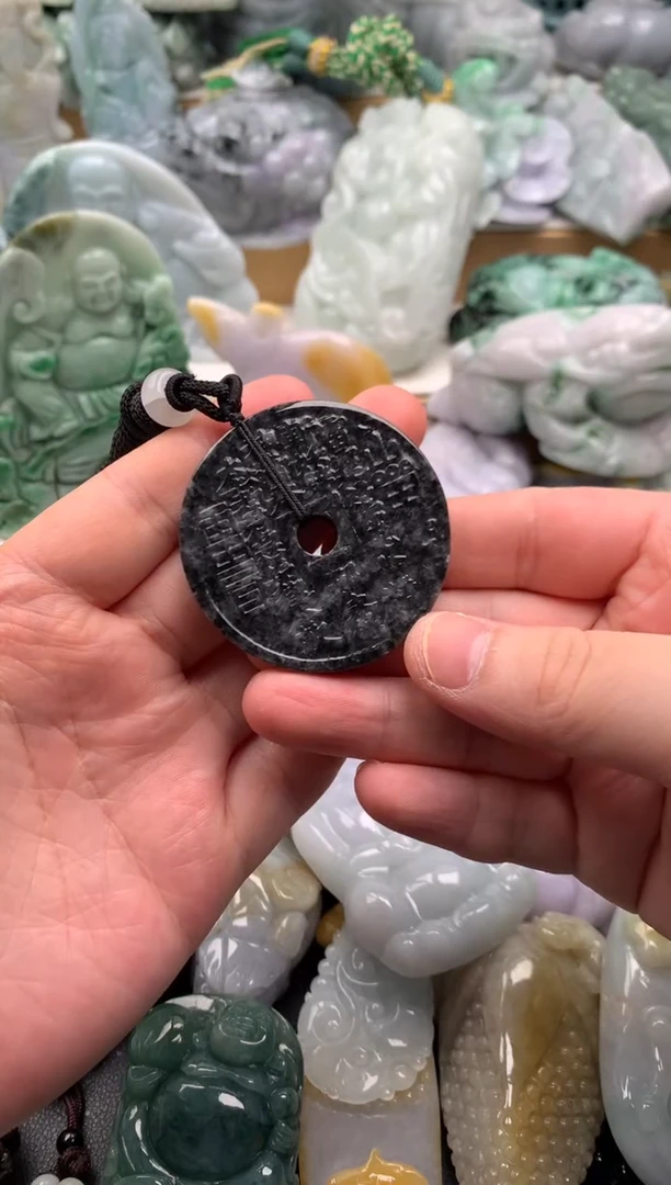 吊坠(不含链)未镶嵌翡翠1
