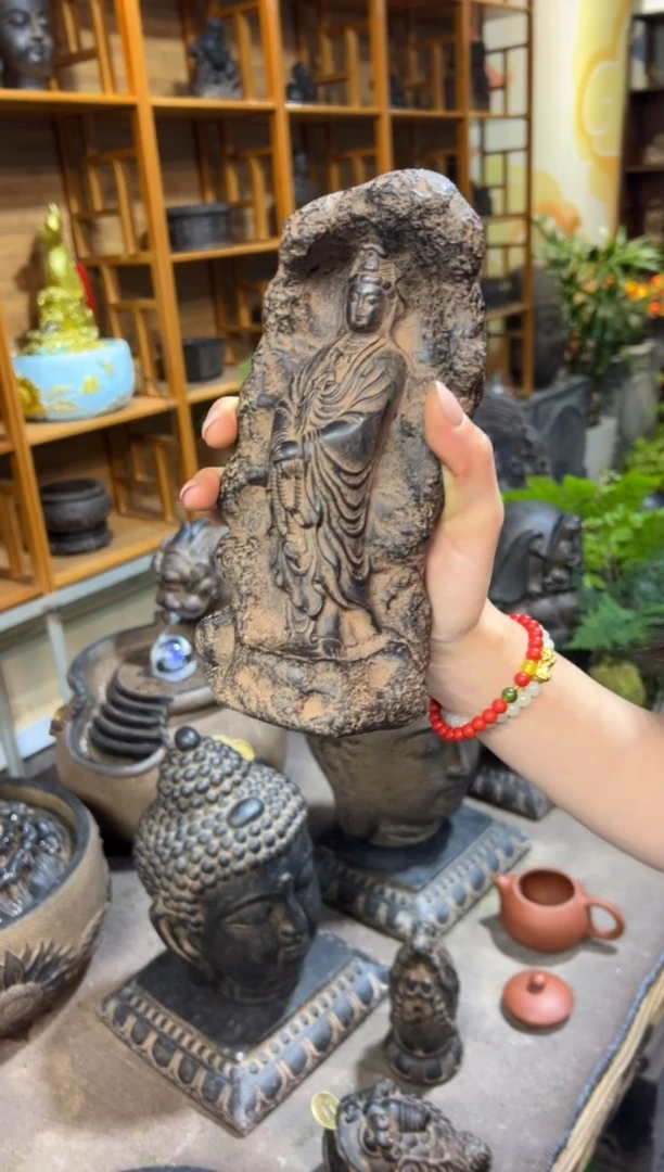 陶土【火山泥】普慈观音