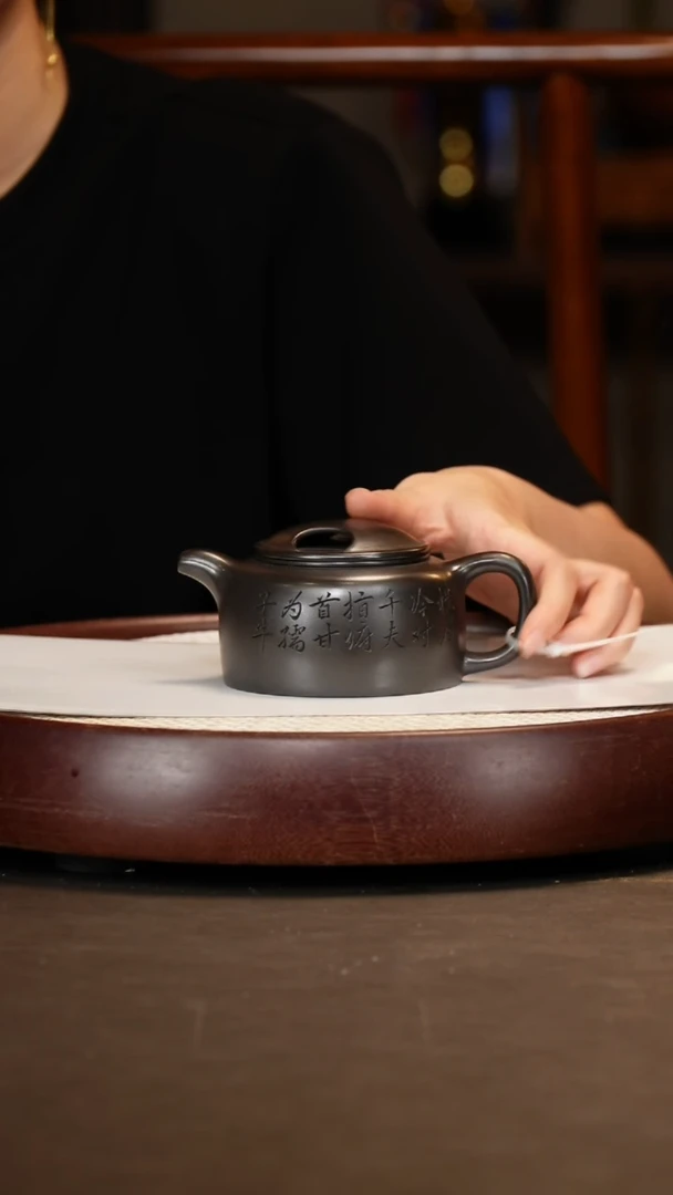 茶壶紫砂【邵映华】牛盖莲子+主人杯