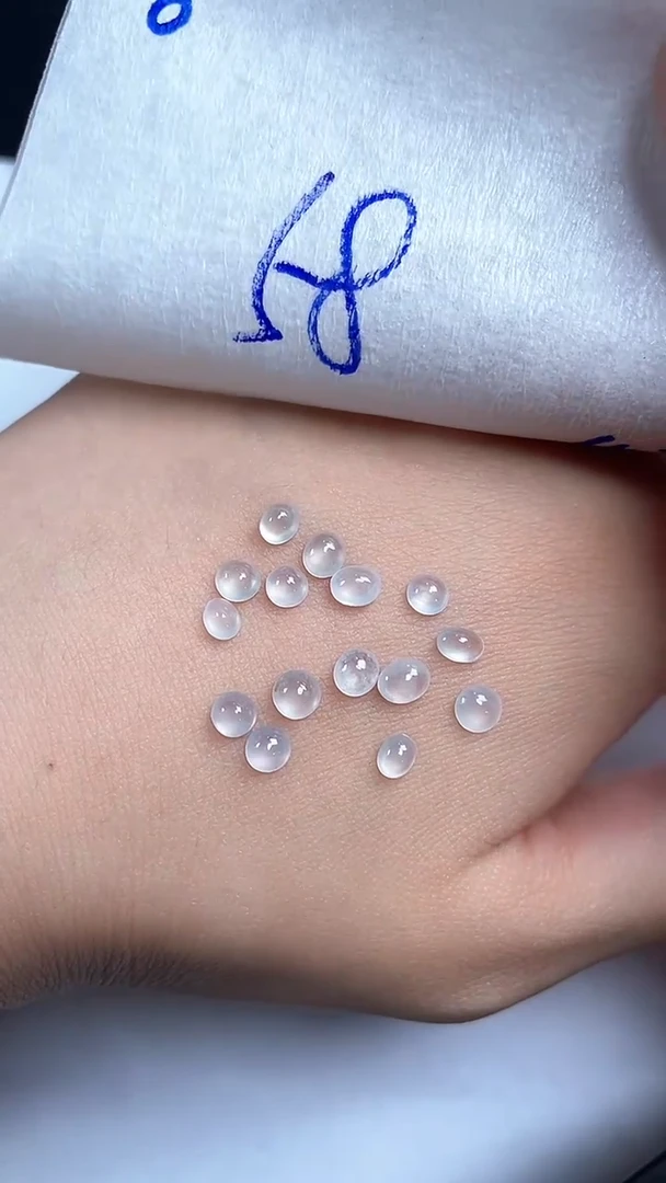 翡翠裸石未镶嵌天然缅甸翡翠A货06