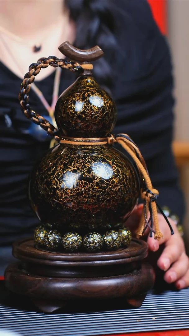 【闪购商品】JJ029迎元宵臻选大漆酒葫芦