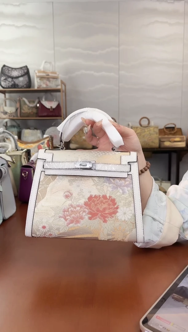 织绣【7号福利】头层牛皮 凯莉