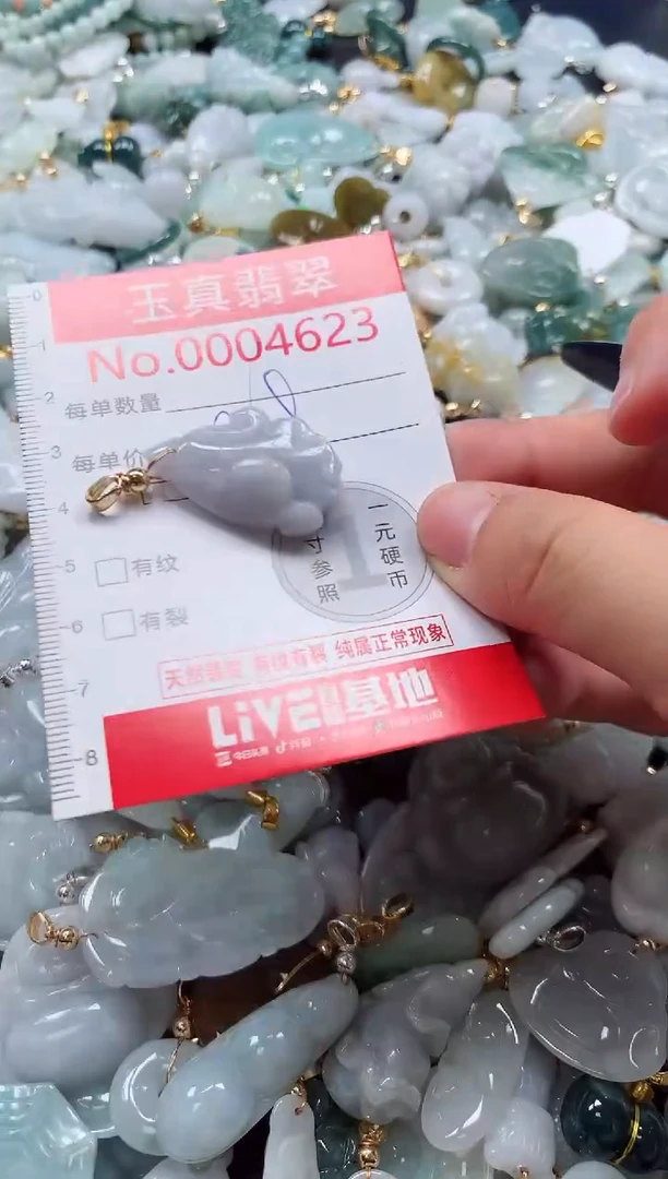 吊坠(不含链)未镶嵌翡翠4623