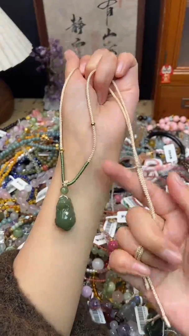 未镶嵌和田玉项链538