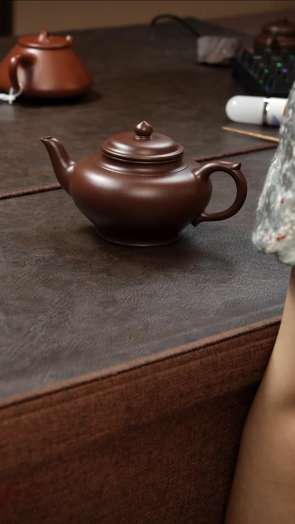 茶壶紫砂29--精品茶具320-cc