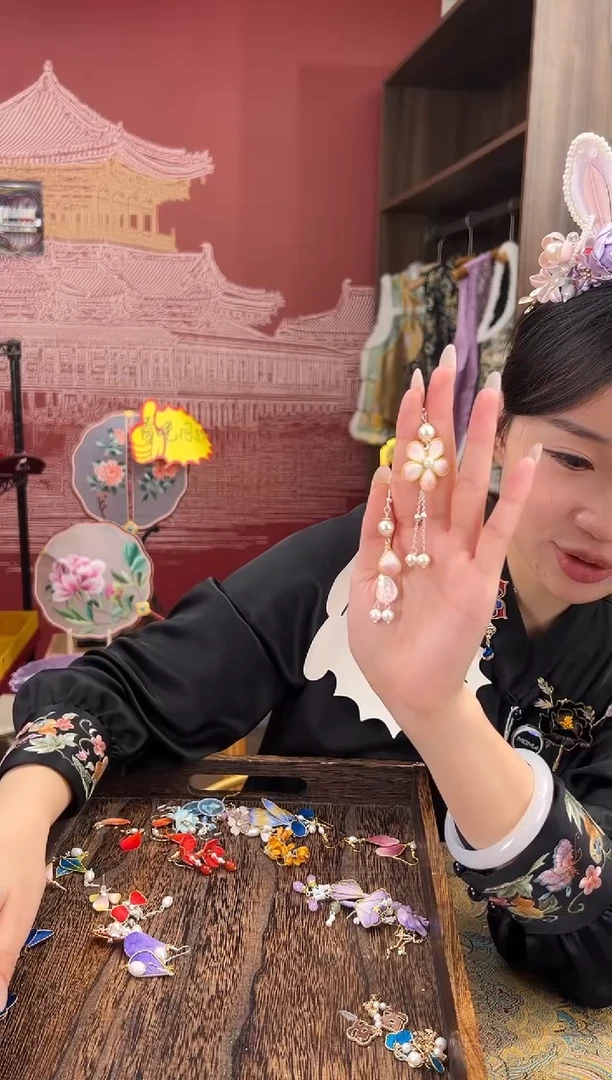 【闪购商品】刺绣苏绣世家非遗手工（耳环）