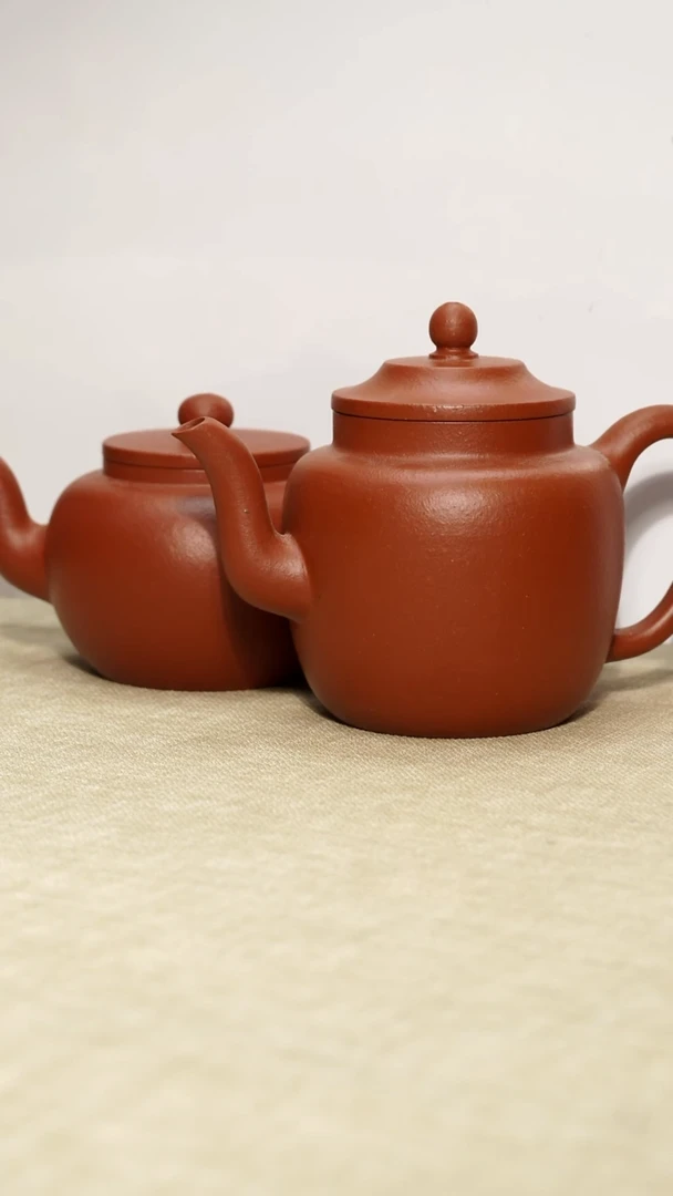 茶壶朱泥烟****n朱泥宫灯加平盖莲子