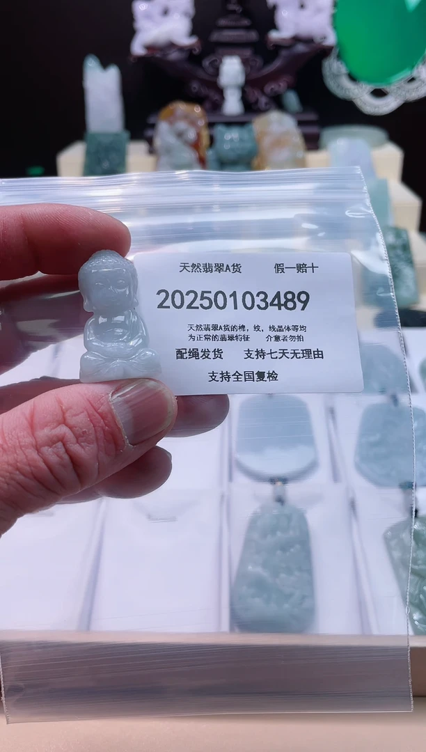 【闪购商品】翡翠颈饰未镶嵌闪购商品8号店200250010013