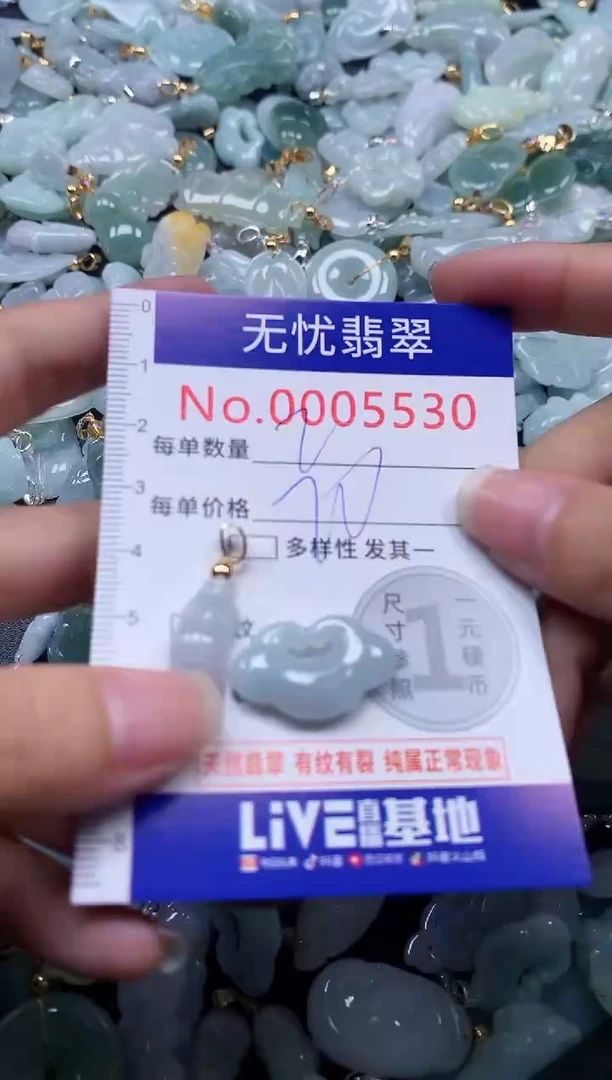 颈饰未镶嵌翡翠5530