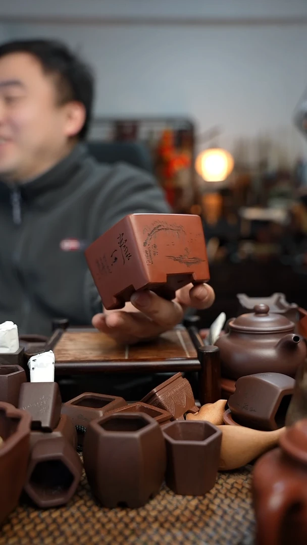 紫砂花盆**長木軒精品紫砂