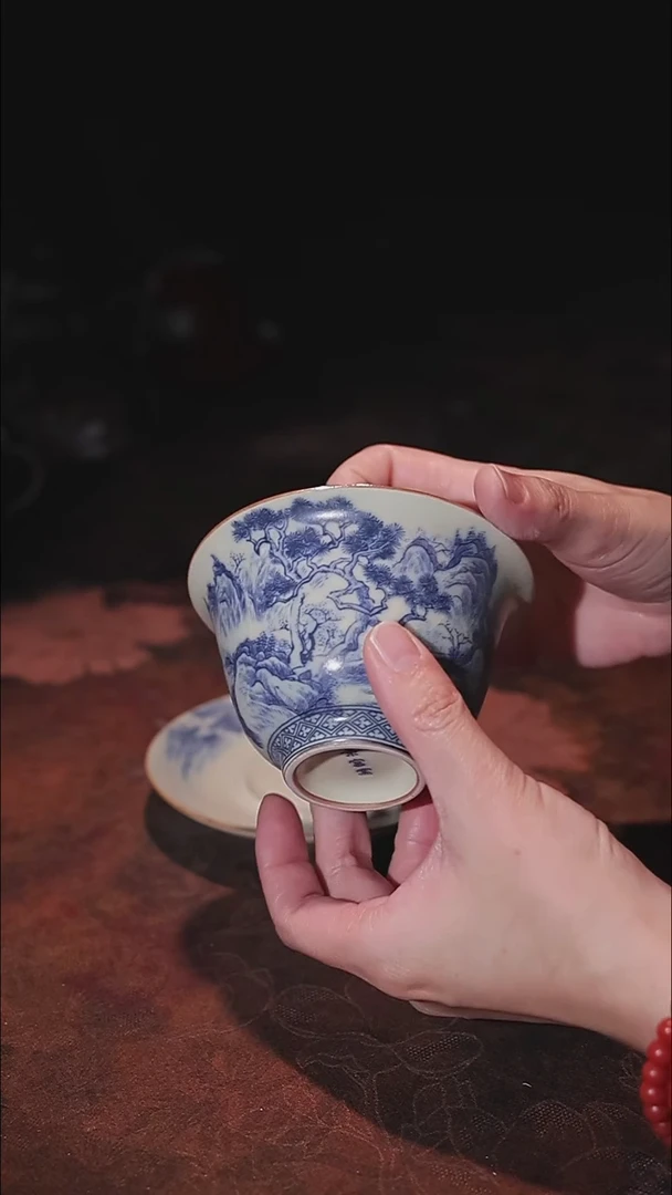陶瓷茶具（无礼盒）@@154