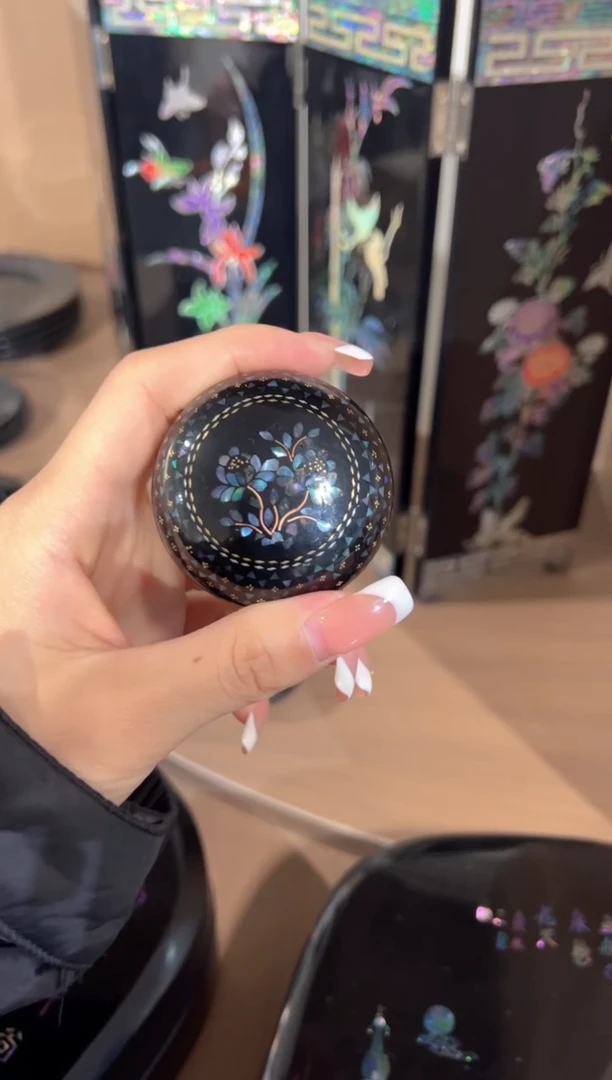 【闪购商品】微瑕老货·弘贝雅螺钿漆器文化馆