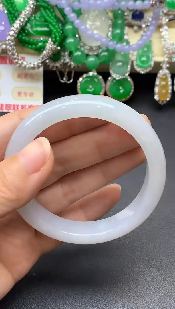 未镶嵌手镯翡翠424-中国好珍宝