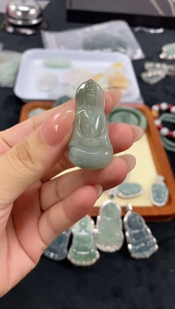 未镶嵌手链翡翠观音