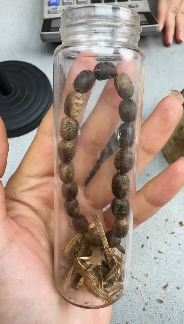 沉香沉香碎屑L0604张勺子留静静沉香甄选多样性发一