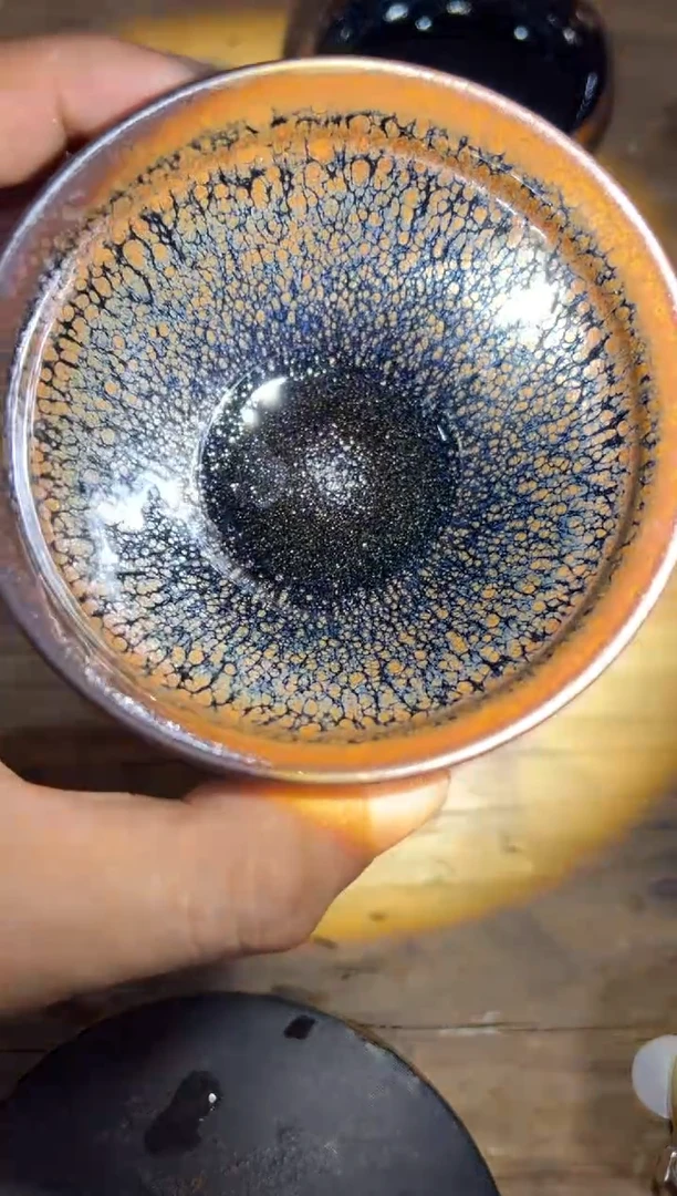 茶盏老木头精品柴烧159