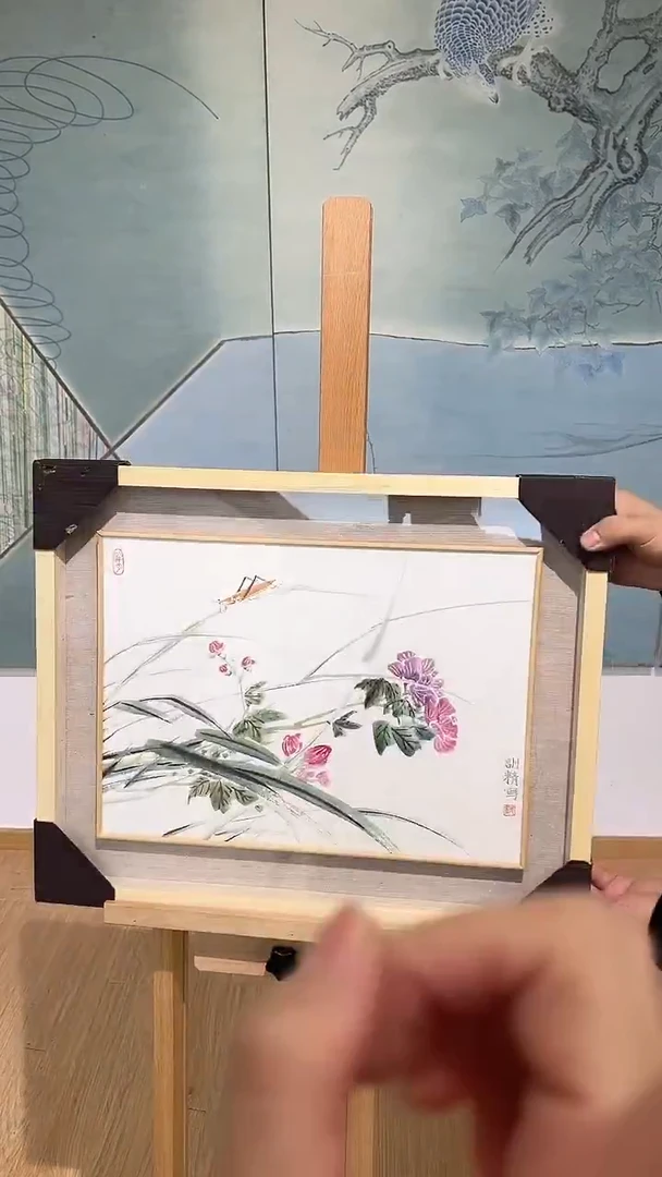 国画邹训精-1.2平尺-国画作品