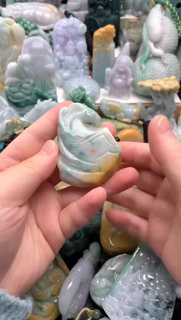 吊坠(不含链)未镶嵌翡翠1