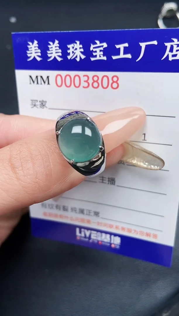 【闪购商品】翡翠颈饰银S925镶嵌3808