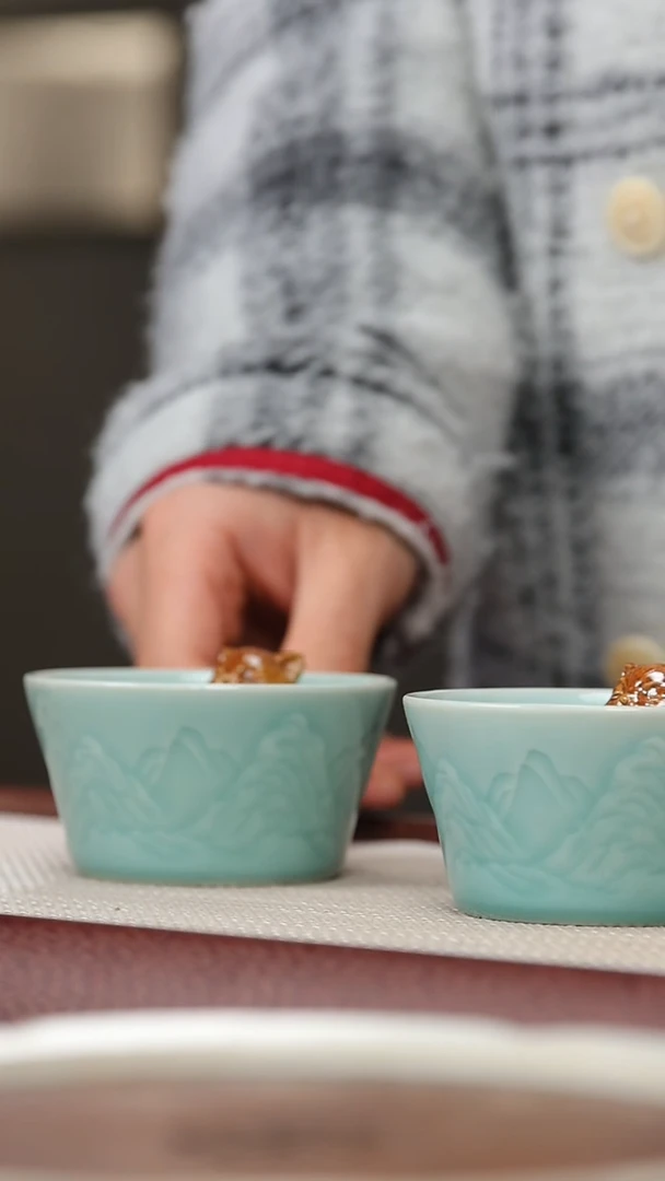 【闪购商品】咖啡杯尚唐青瓷 猫咪咖啡杯一对60cc