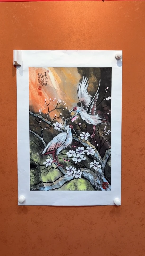 国画孙桂国老师作品，带合影证书21-50