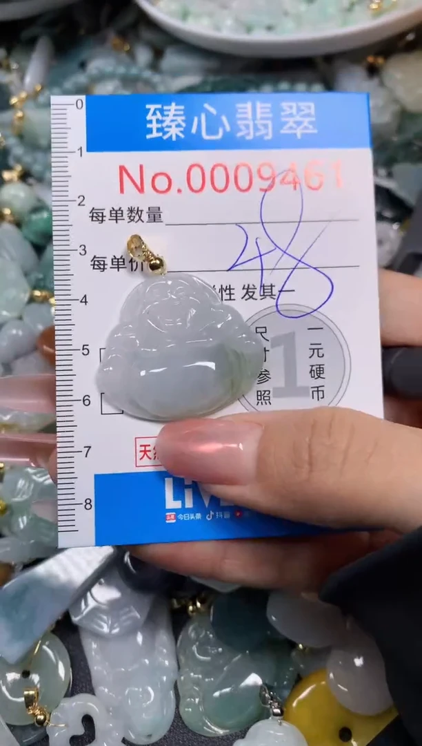 【闪购商品】翡翠颈饰未镶嵌含绳0009461
