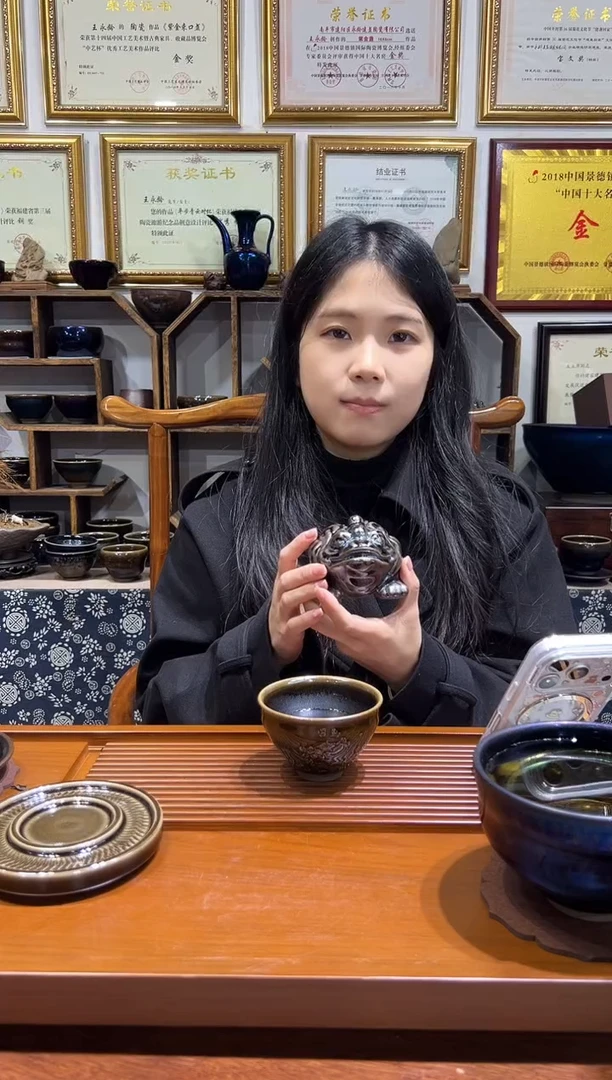 茶盏王静老师作品