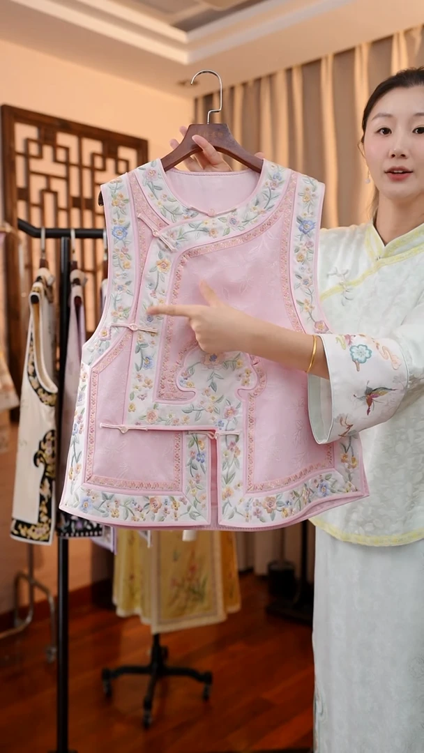 刺绣桑蚕丝非遗苏绣服饰