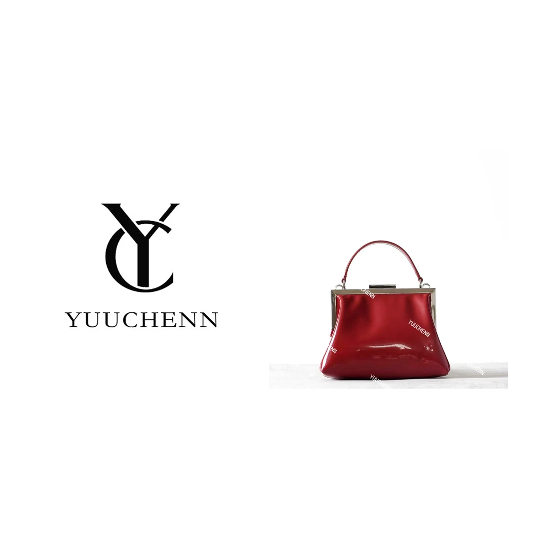 YUUCHENN/19cm原创设计高定真皮包 HH5360