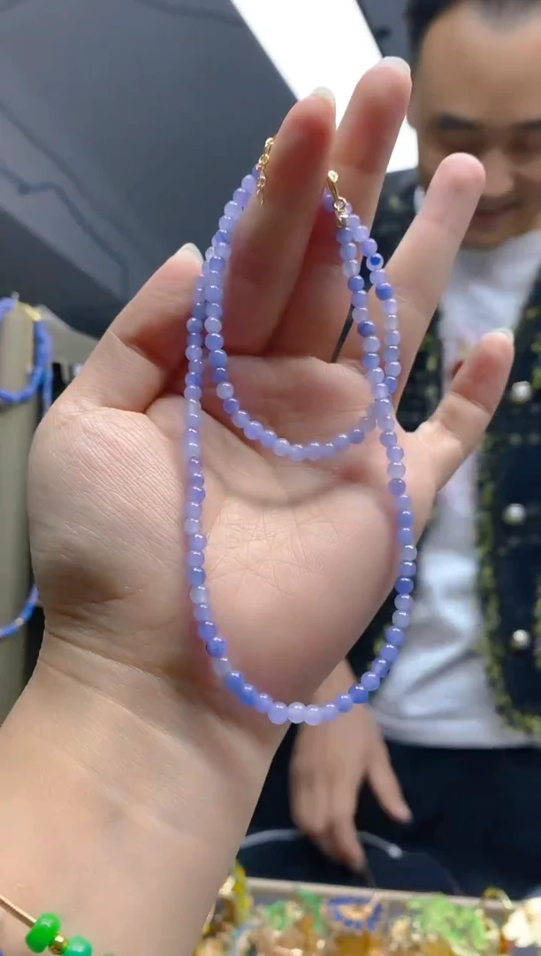 【闪购商品】翡翠耳饰合金0229翡翠锁骨链