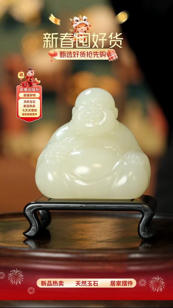 玉《弥勒佛摆件》摆件