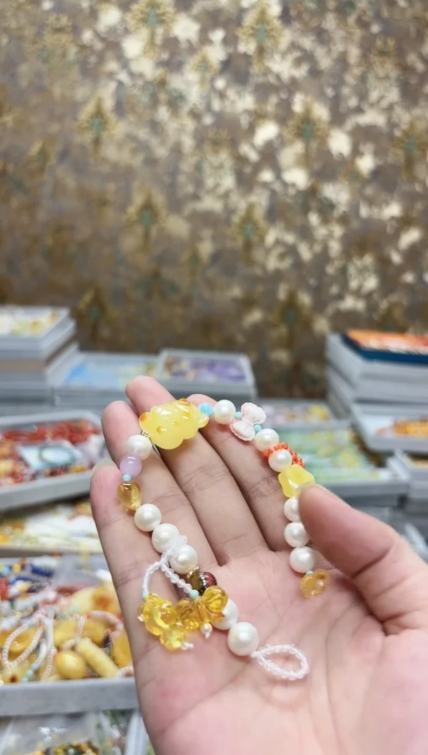 手链琥珀未镶嵌【多样性发一】