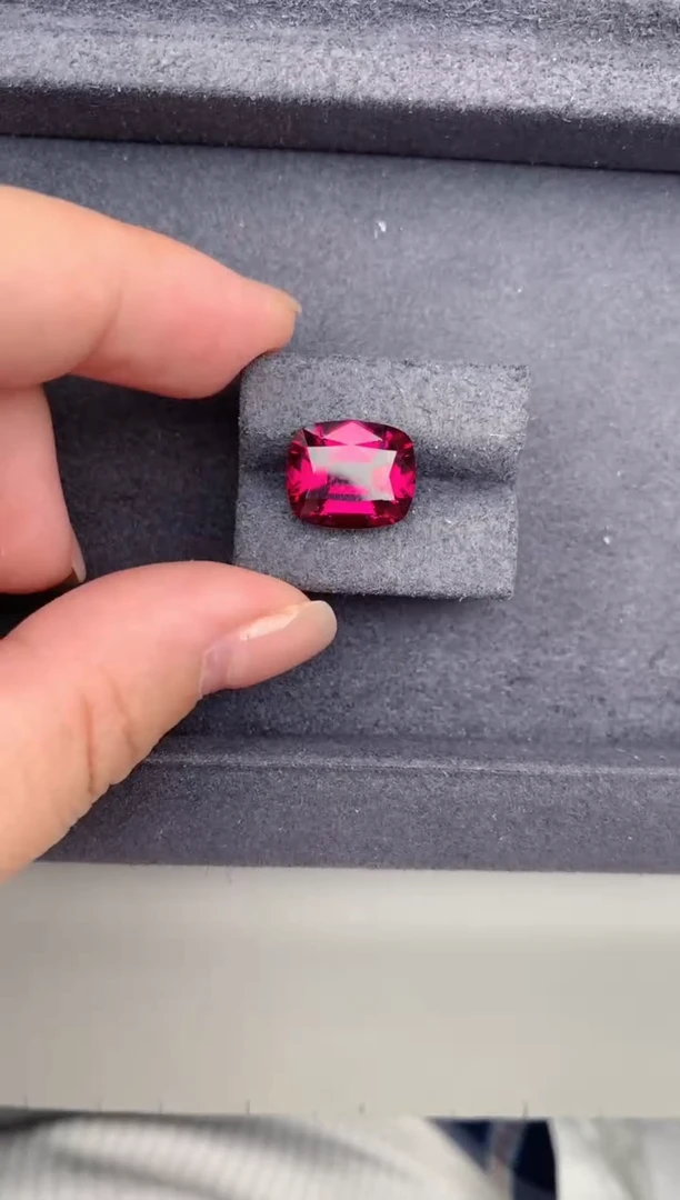 未镶嵌珠宝半成品碧玺8.7ct卢比来 GF定制