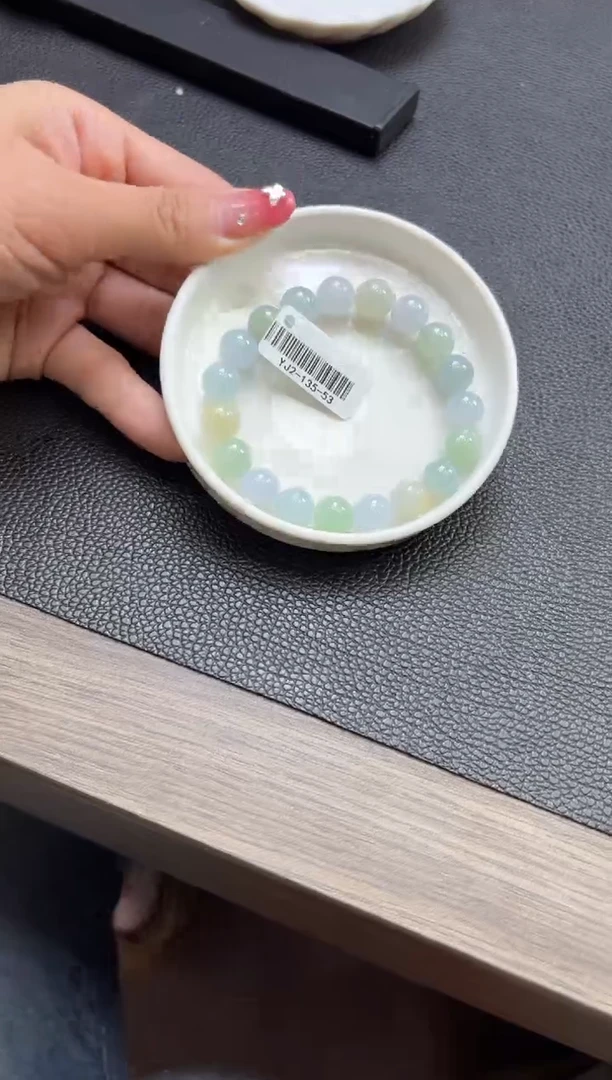 未镶嵌挂件翡翠发一件YJ2-135