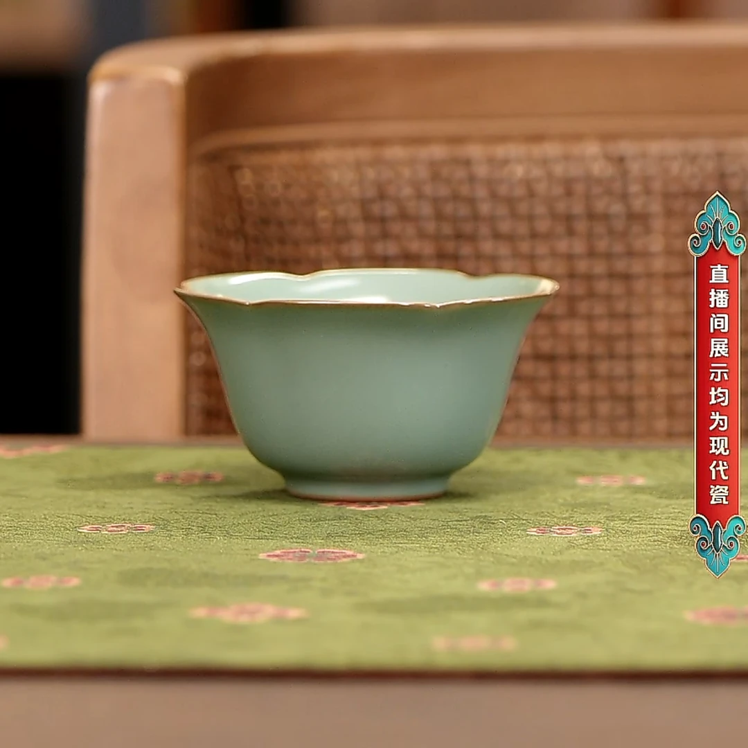 【小乔赏瓷】景德镇谢小金葵花杯