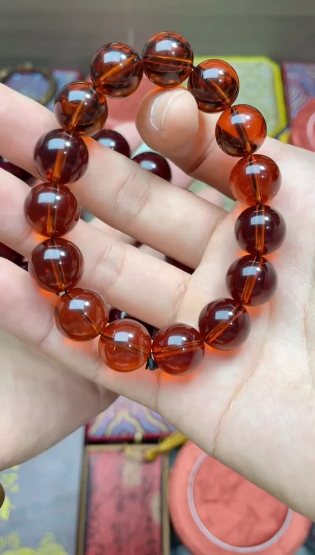 未镶嵌琥珀手链点击链接下单即可