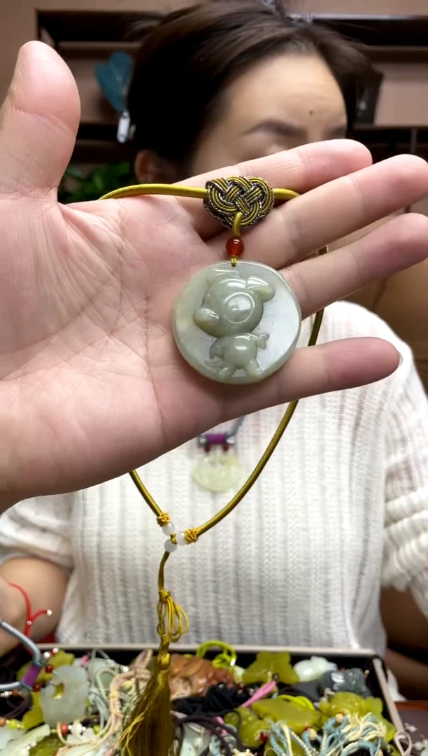 【闪购商品】岫玉吊坠未镶嵌·
