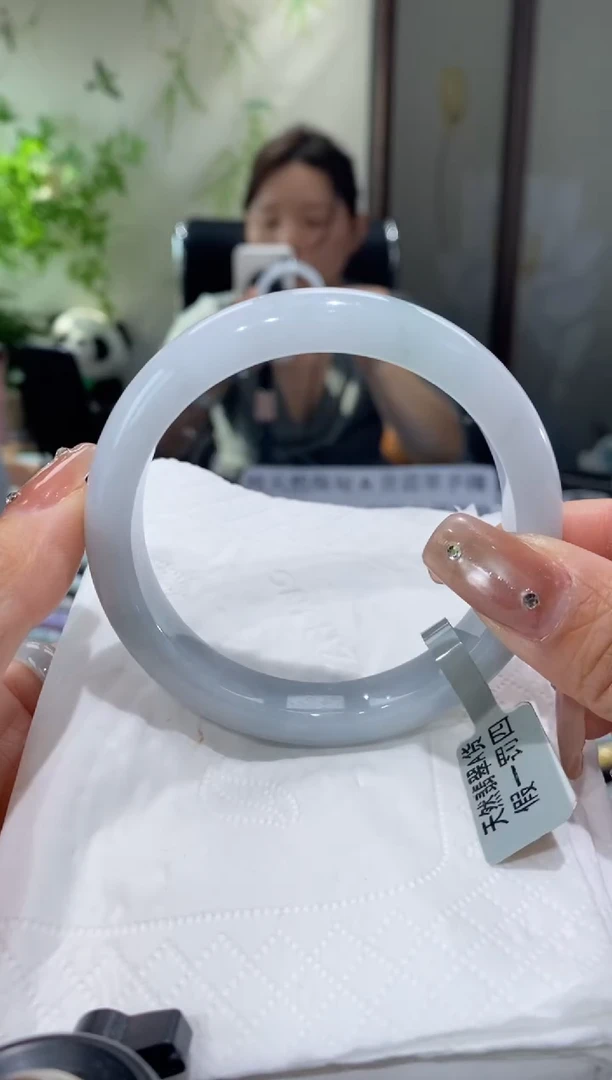 未镶嵌手镯翡翠圈口59.5