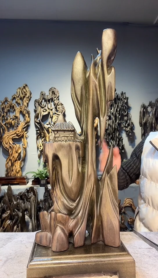 【闪购商品】金丝楠金丝楠小叶桢楠随行摆件51