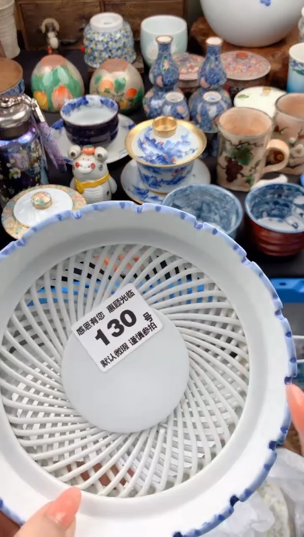 【闪购商品】瓷片130号九姑娘工艺品瓷器