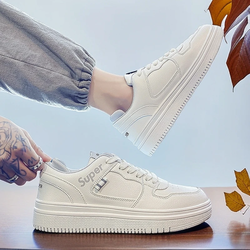 板鞋2025新款男鞋秋季运动休闲跑步男士老爹青少年潮鞋潮流鞋