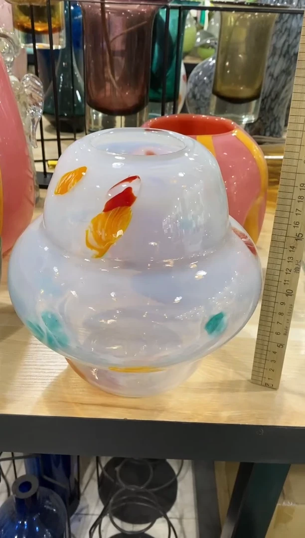 慕忆家手作琉璃花瓶
