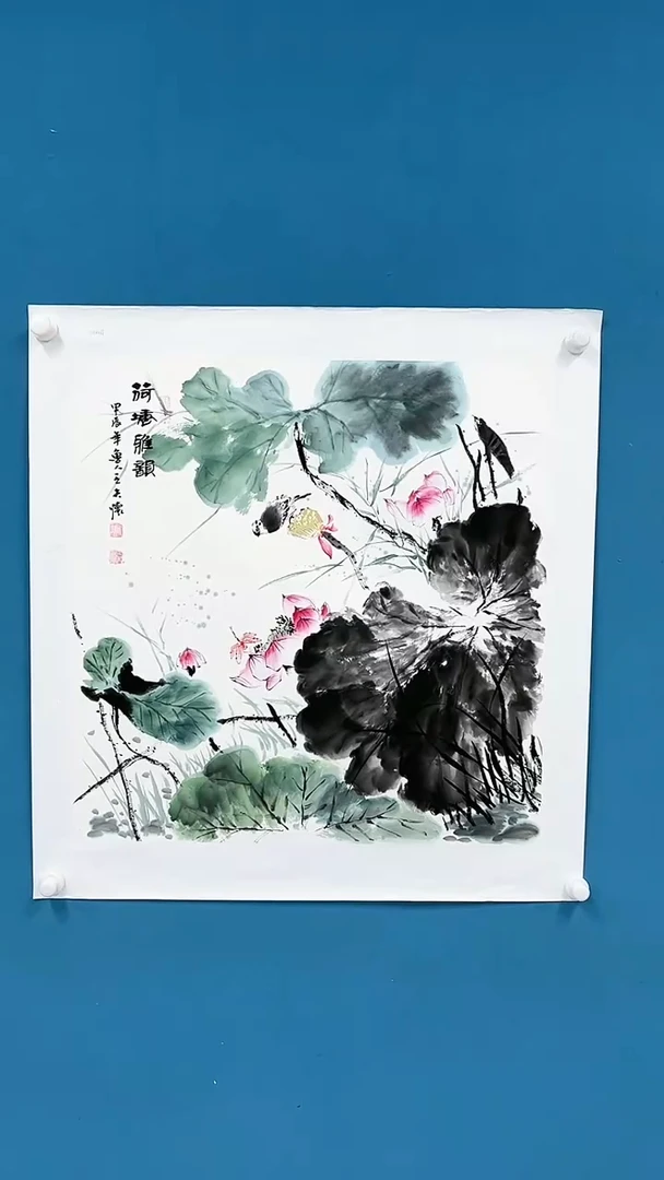 【闪购商品】国画2.5-甄选-王夫怀-斗方-57
